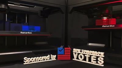 We built these White Houses from plastic…and electoral votes