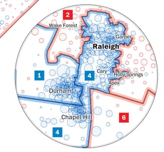 Why North Carolina's House Districts may be redrawn